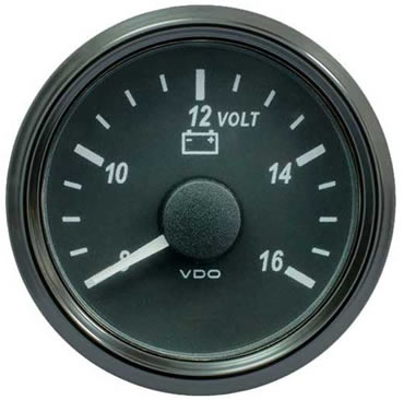 VDO SingleViu Voltmeter 16V